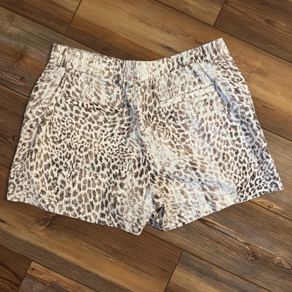 Rewash linen blend animal print shorts medium - Picture 3 of 3